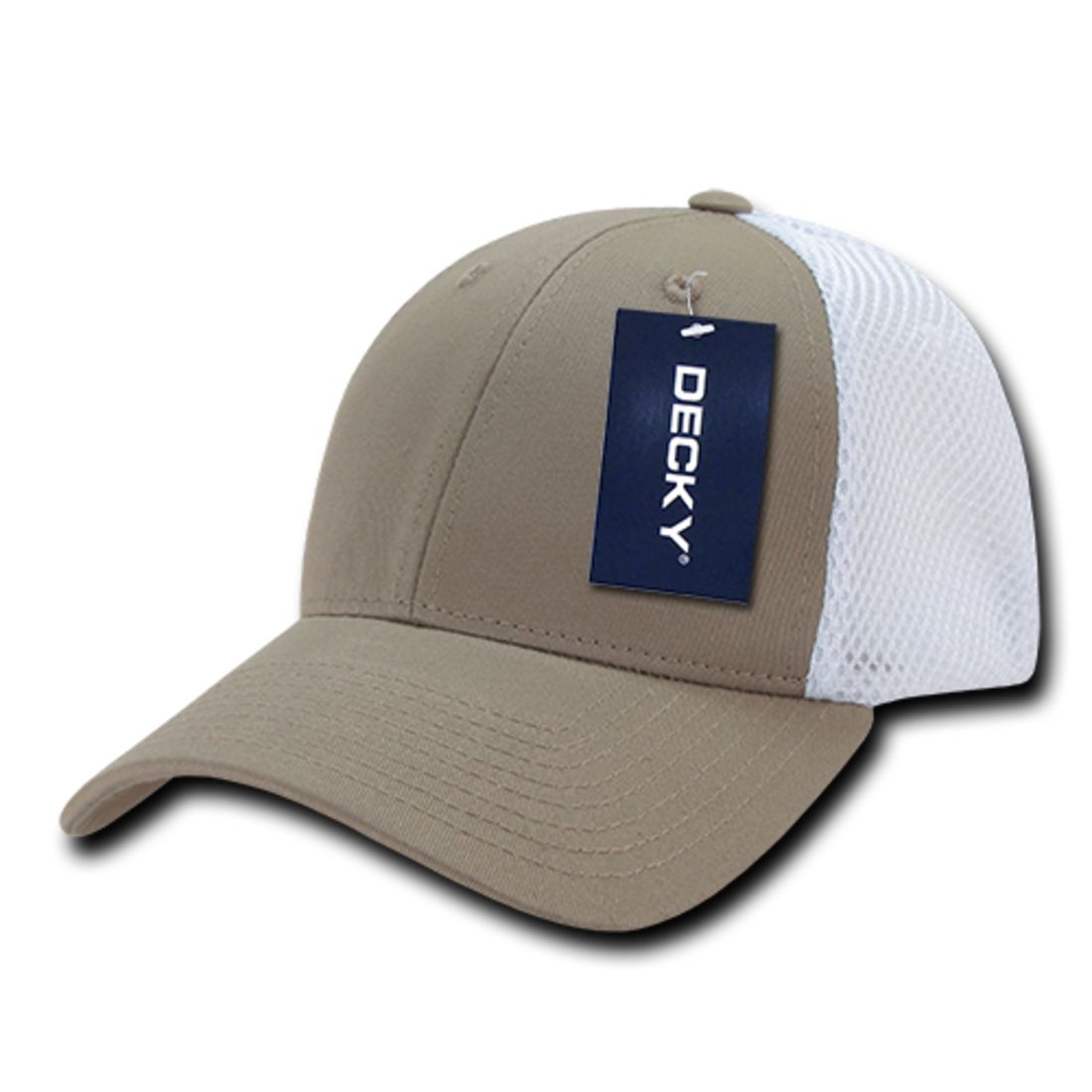 Decky 219 Aero Mesh Flex Hats Low Profile 6 Panel Baseball Caps Structured Wholesale