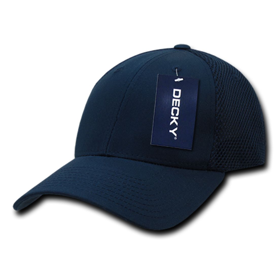 Decky 219 Aero Mesh Flex Hats Low Profile 6 Panel Baseball Caps Structured Wholesale