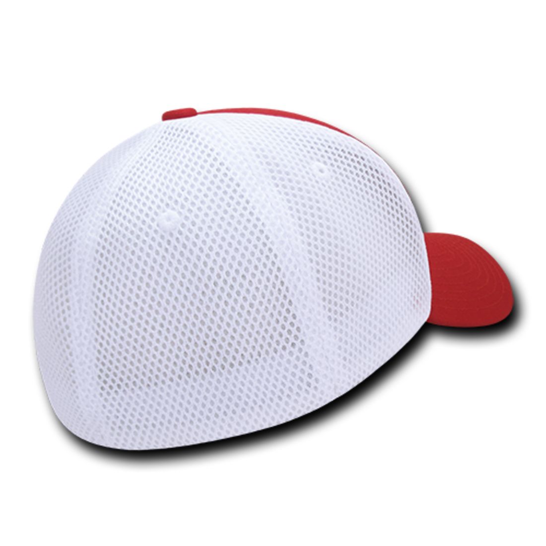 Decky 219 Aero Mesh Flex Hats Low Profile 6 Panel Baseball Caps Structured Wholesale