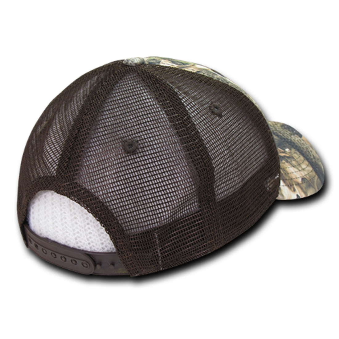 Decky 226 Camouflage Hybricam Trucker Hats High Profile Curved Bill Baseball Caps Wholesale
