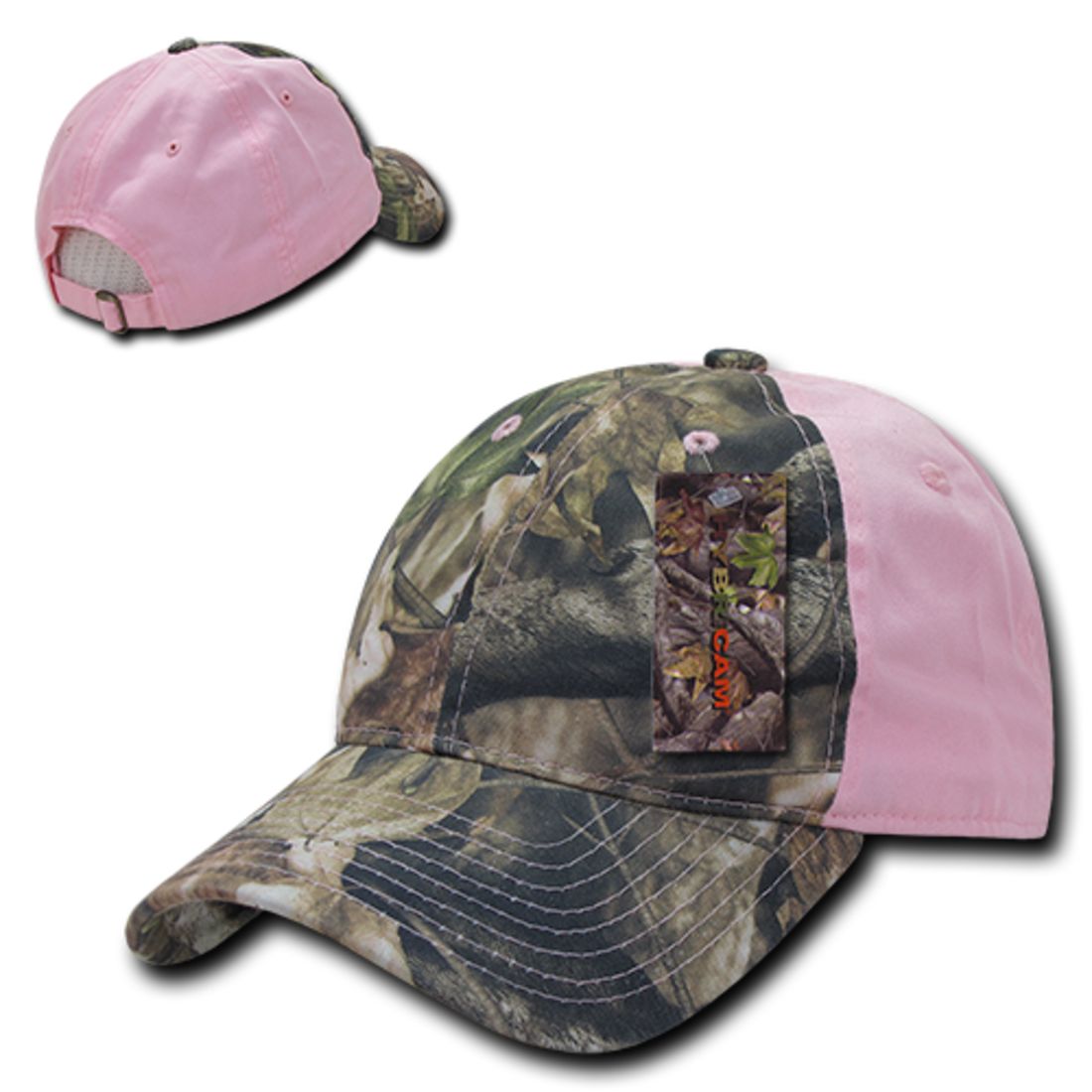 Decky 228 Relaxed Camouflage Hybricam Trucker Hats Low Profile 6 Panel Caps Wholesale