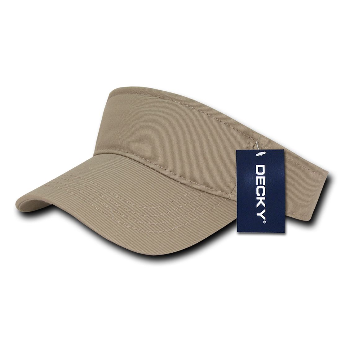 Decky 3001 Classic Blank Sports Sun Visors Hats Golf Caps Cotton Summer Wholesale