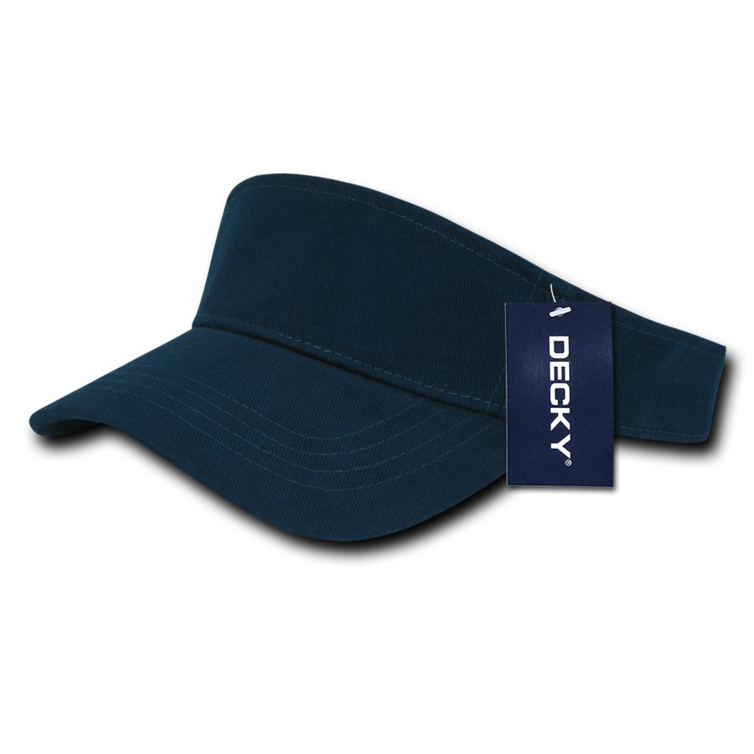 Decky 3001 Classic Blank Sports Sun Visors Hats Golf Caps Cotton Summer Wholesale