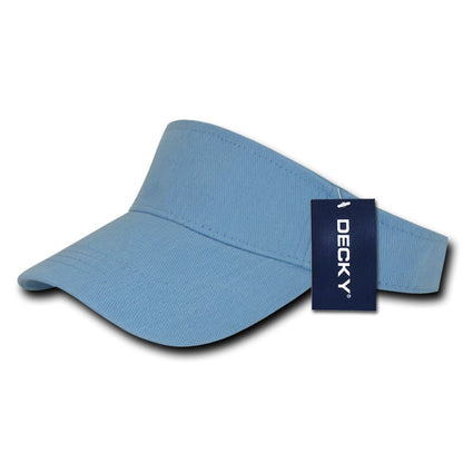 Decky 3001 Classic Blank Sports Sun Visors Hats Golf Caps Cotton Summer Wholesale