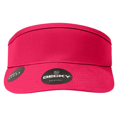 Decky 3015 High Profile Sun Visor Hats Curved Visors Caps Cotton Summer Wholesale