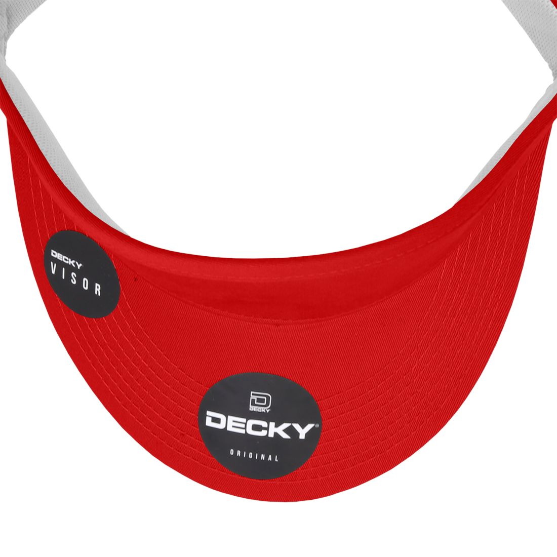 Decky 3015 High Profile Sun Visor Hats Curved Visors Caps Cotton Summer Wholesale