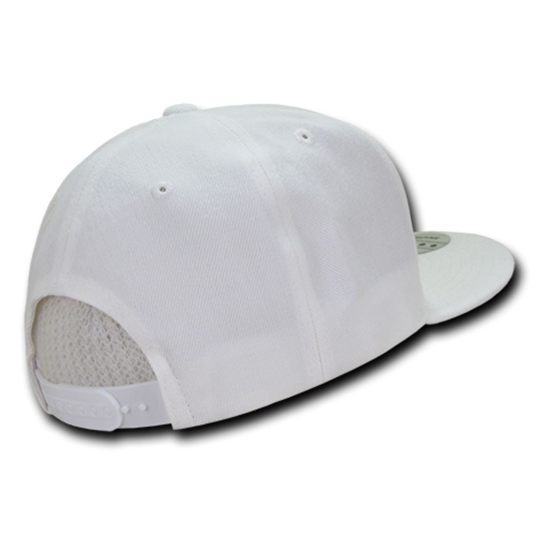 Decky 333 High Profile Structured Hats 5 Panel Flat Bill Snapback Baseball Caps Wholesale