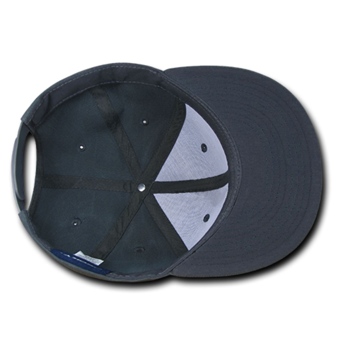 Decky 350 High Profile Snapback Hats 6 Panel Flat Bill Baseball Caps Blank Wholesale