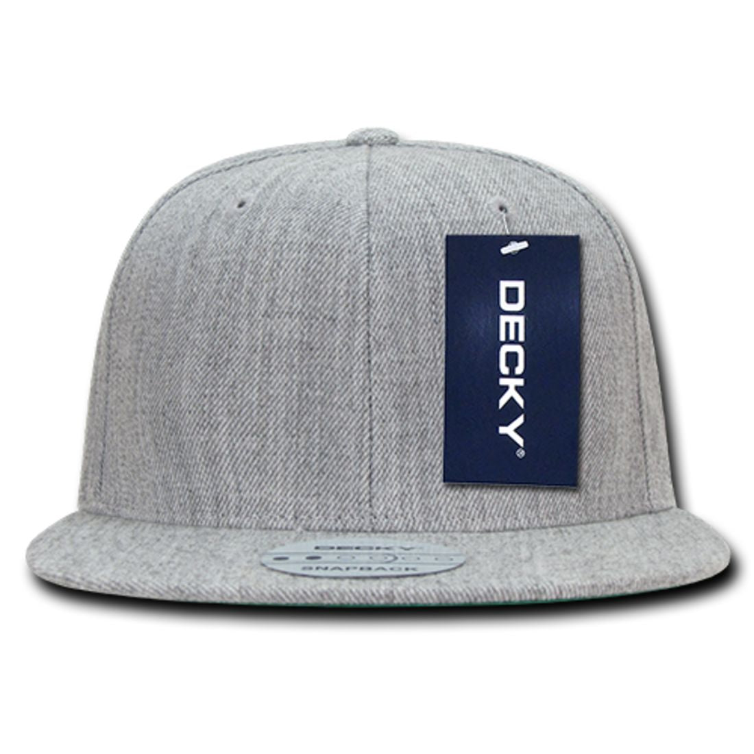 Decky 350 High Profile Snapback Hats 6 Panel Flat Bill Baseball Caps Blank Wholesale