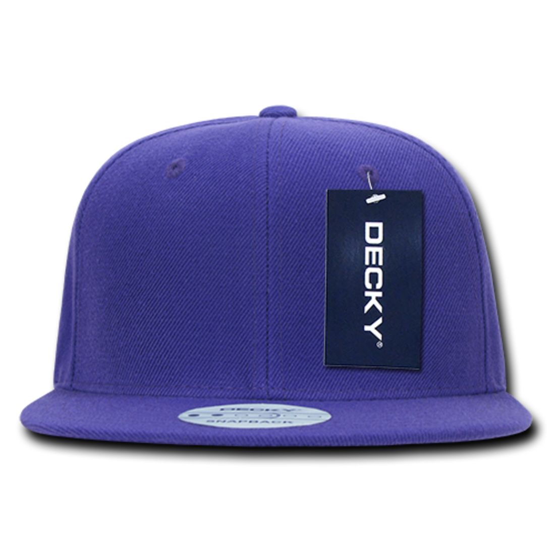 Decky 350 High Profile Snapback Hats 6 Panel Flat Bill Baseball Caps Blank Wholesale