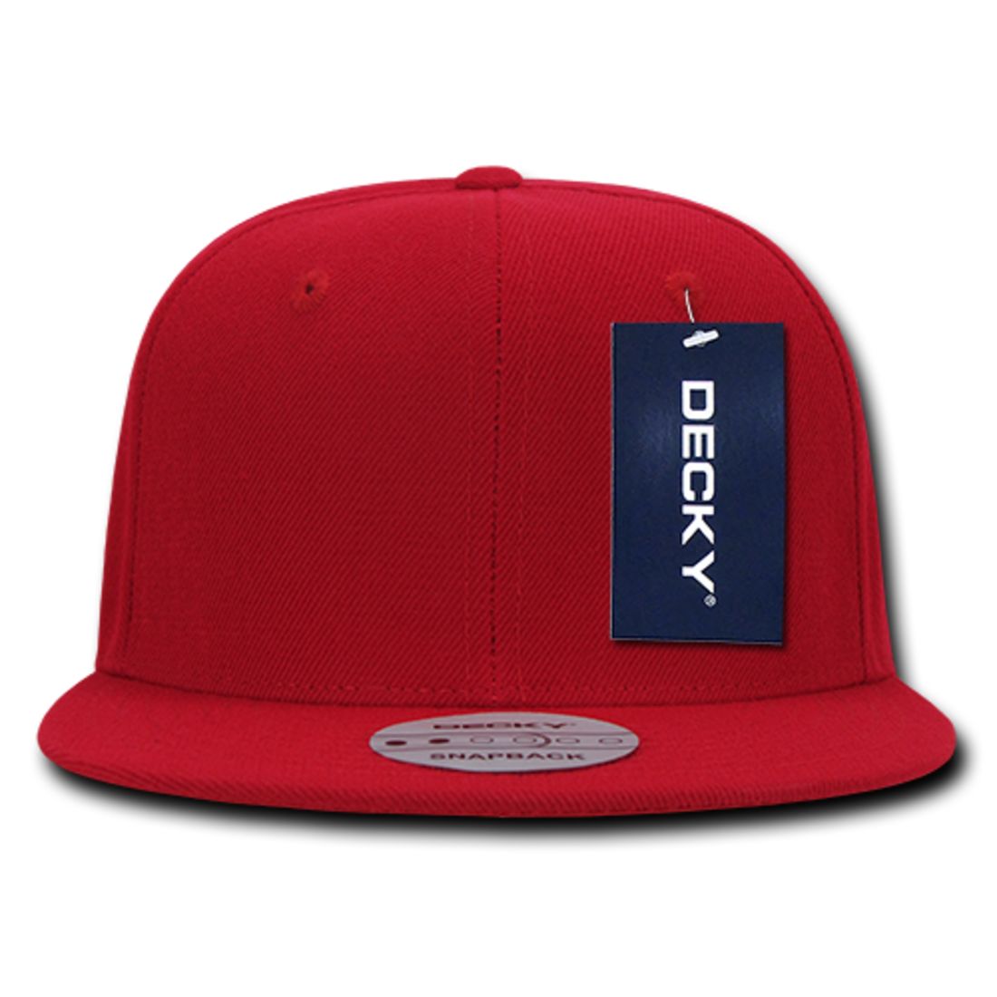 Decky 350 High Profile Snapback Hats 6 Panel Flat Bill Baseball Caps Blank Wholesale