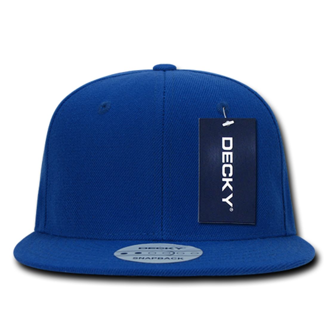 Decky 350 High Profile Snapback Hats 6 Panel Flat Bill Baseball Caps Blank Wholesale