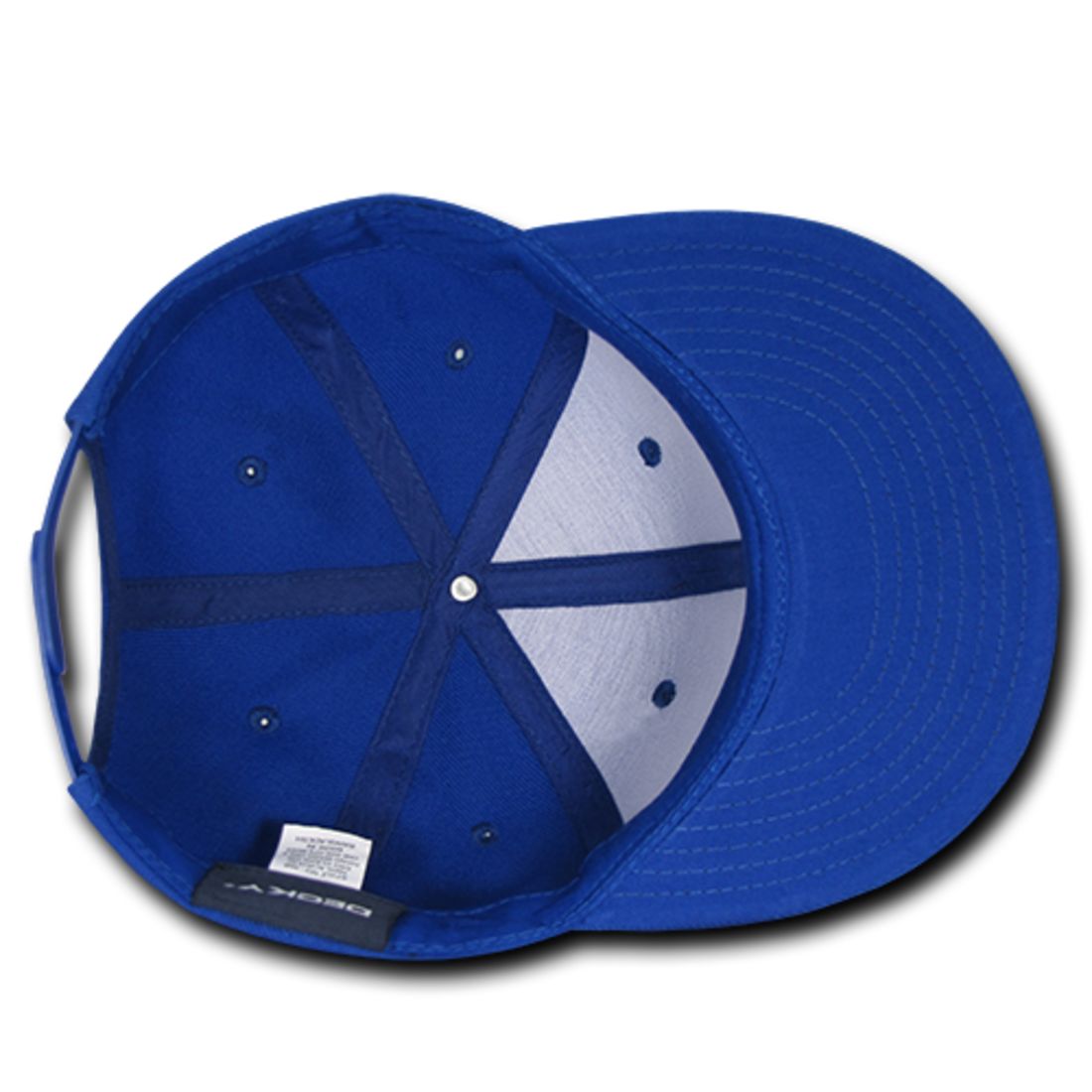 Decky 350 High Profile Snapback Hats 6 Panel Flat Bill Baseball Caps Blank Wholesale