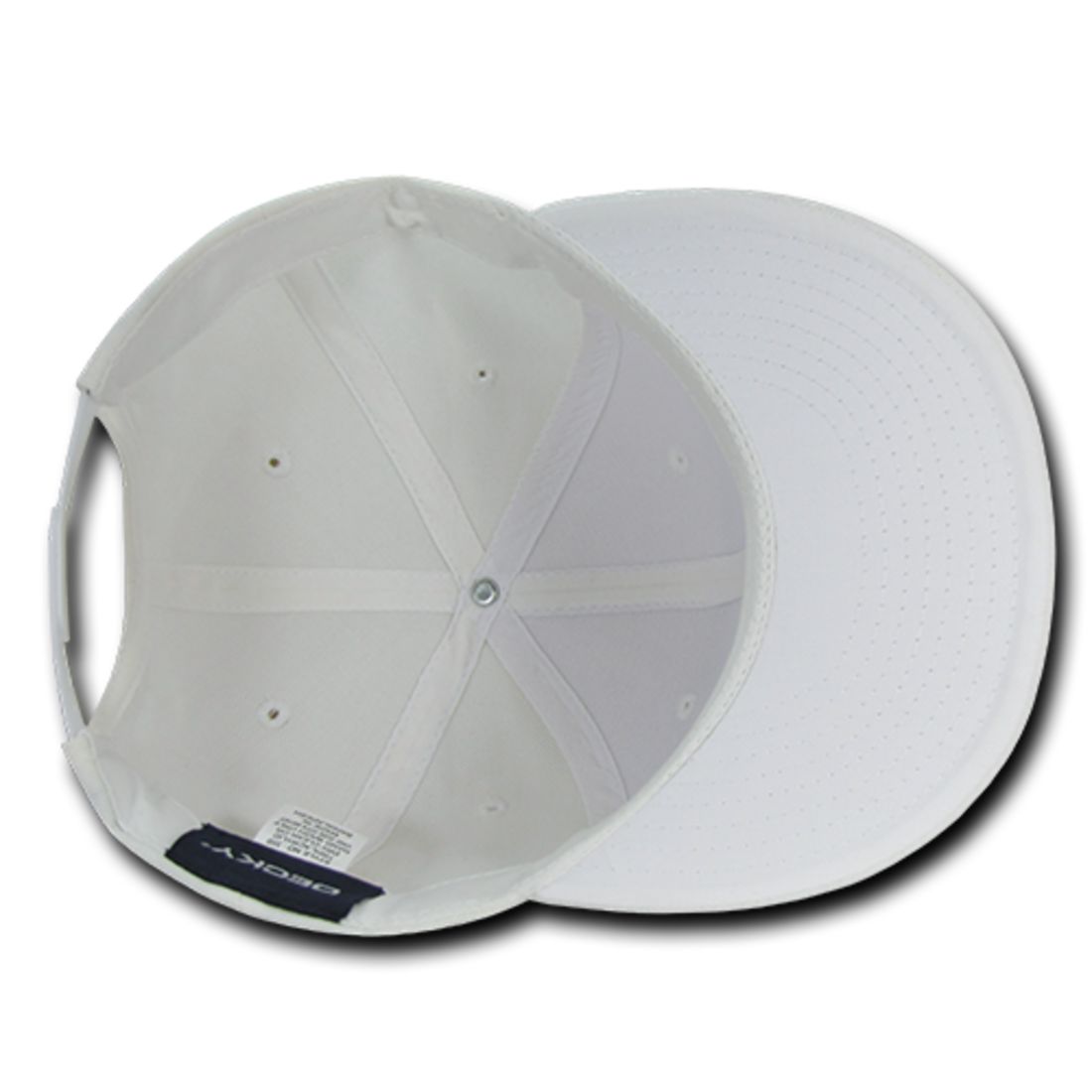 Decky 350 High Profile Snapback Hats 6 Panel Flat Bill Baseball Caps Blank Wholesale