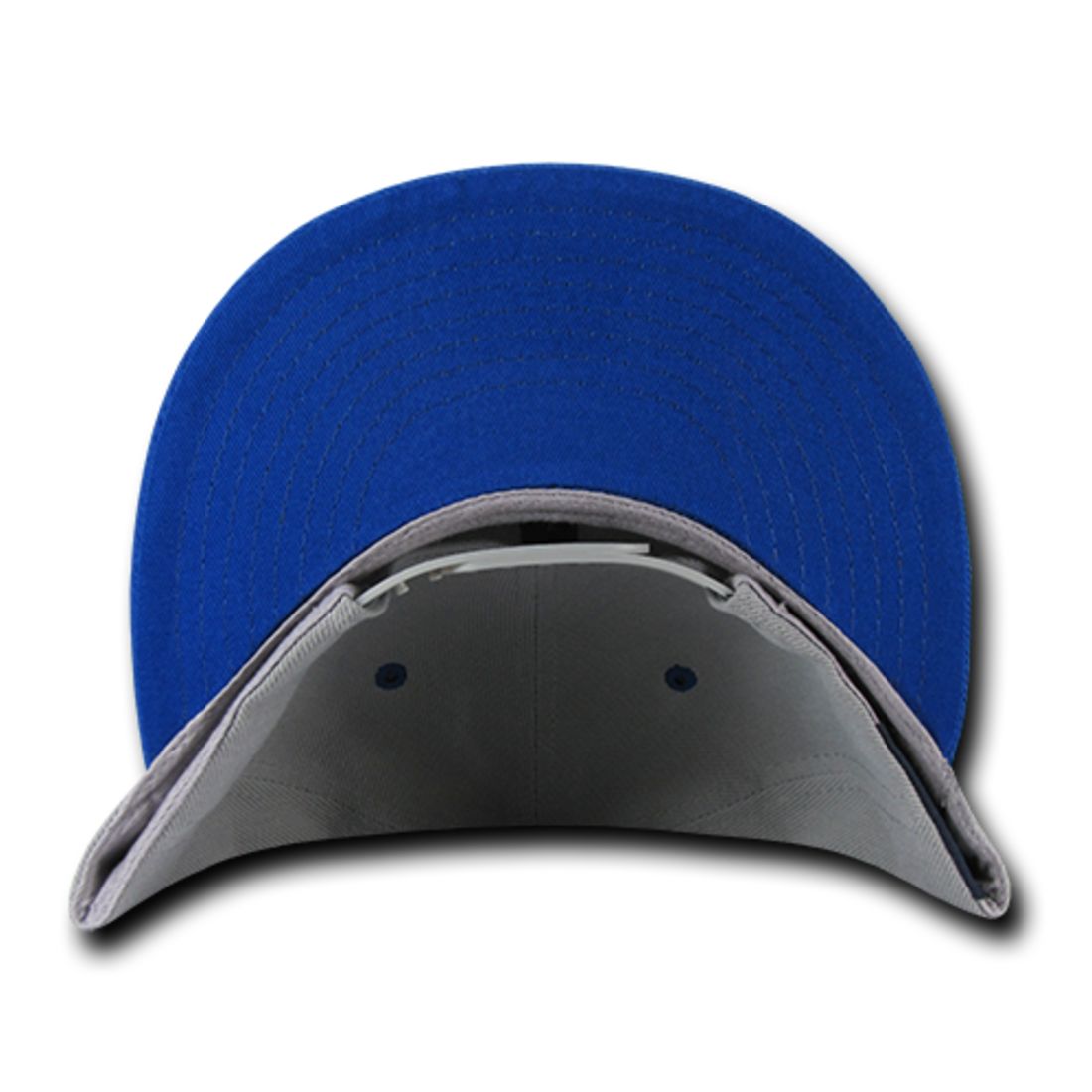 Decky 351 Two Tone High Profile Snapback Hats 6 Panel Flat Bill Baseball Caps