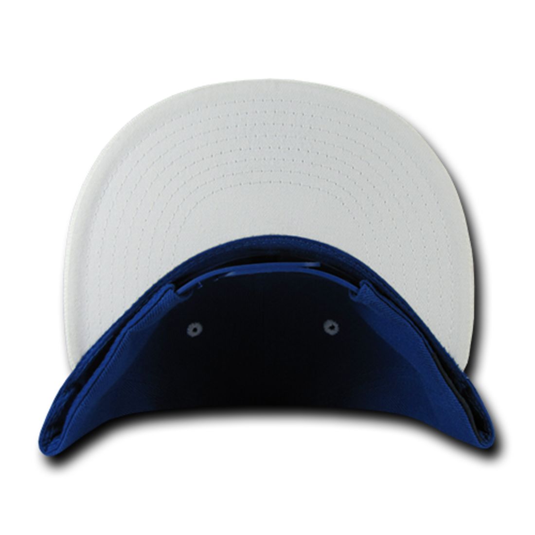 Decky 351 Two Tone High Profile Snapback Hats 6 Panel Flat Bill Baseball Caps