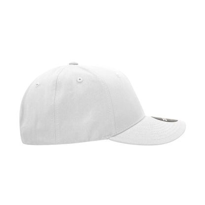 Decky 4001 Pro Twill Cotton Mid Profile Hats 6 Panel Curved Bill Baseball Caps