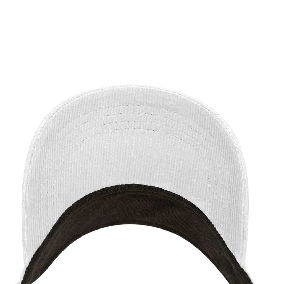 Decky 4004 Corduroy Visors Hats Sun Visor Caps Cotton Curved Structured Wholesale