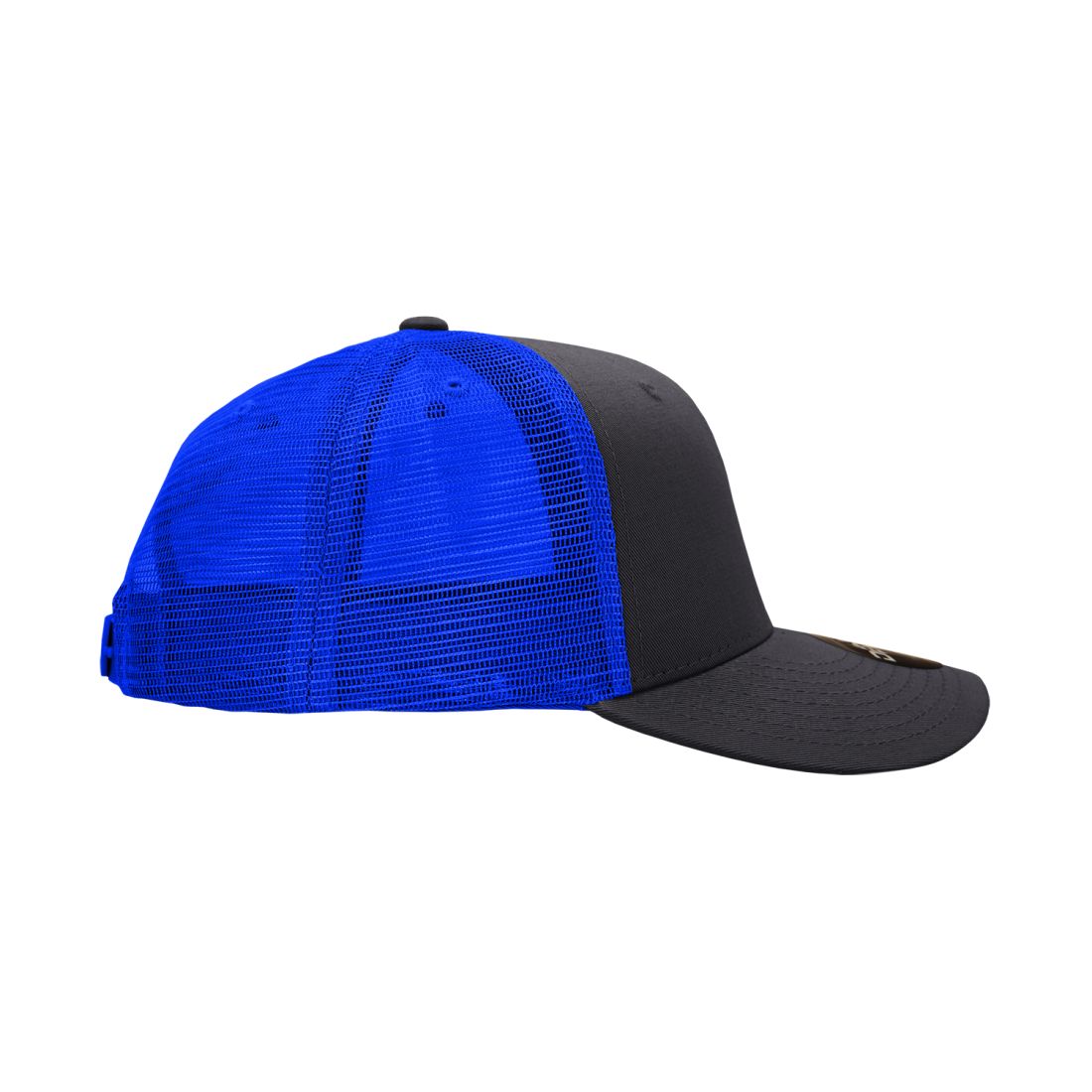 Decky 4006 Mid Profile Structured Trucker Hats 6 Panel Snapback Caps Cotton