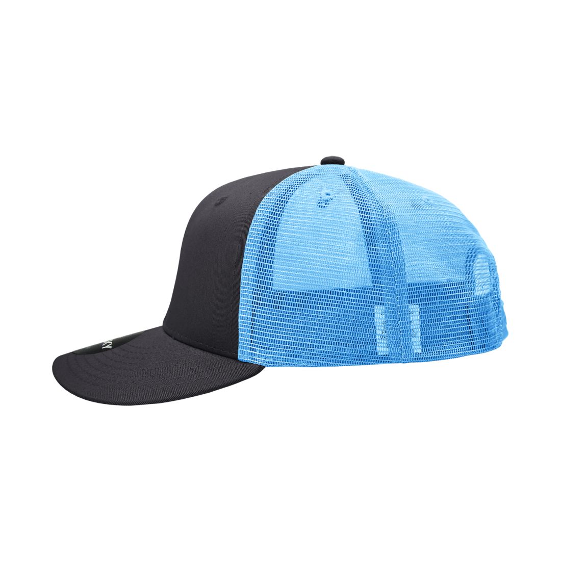 Decky 4006 Mid Profile Structured Trucker Hats 6 Panel Snapback Caps Cotton