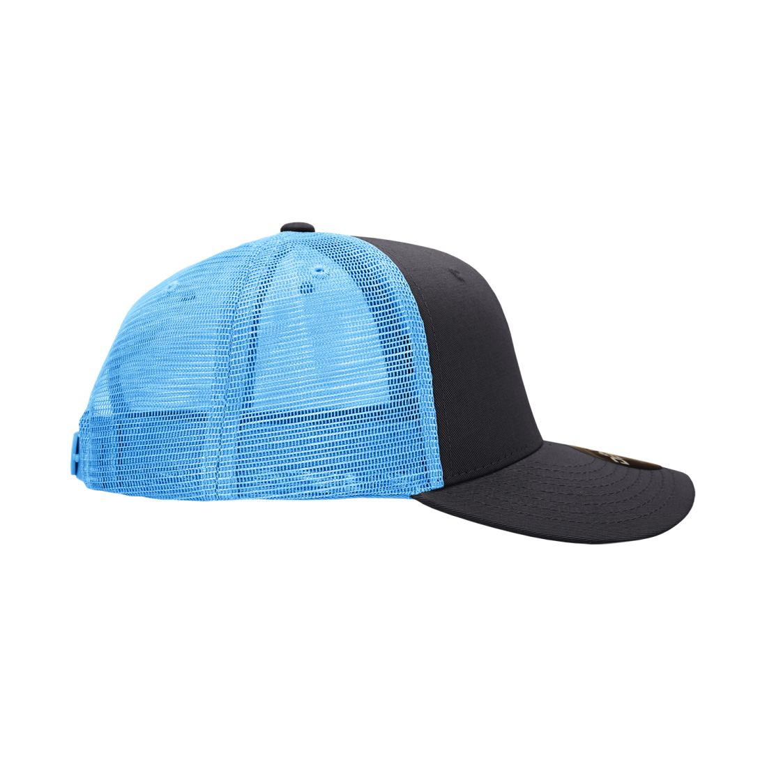 Decky 4006 Mid Profile Structured Trucker Hats 6 Panel Snapback Caps Cotton