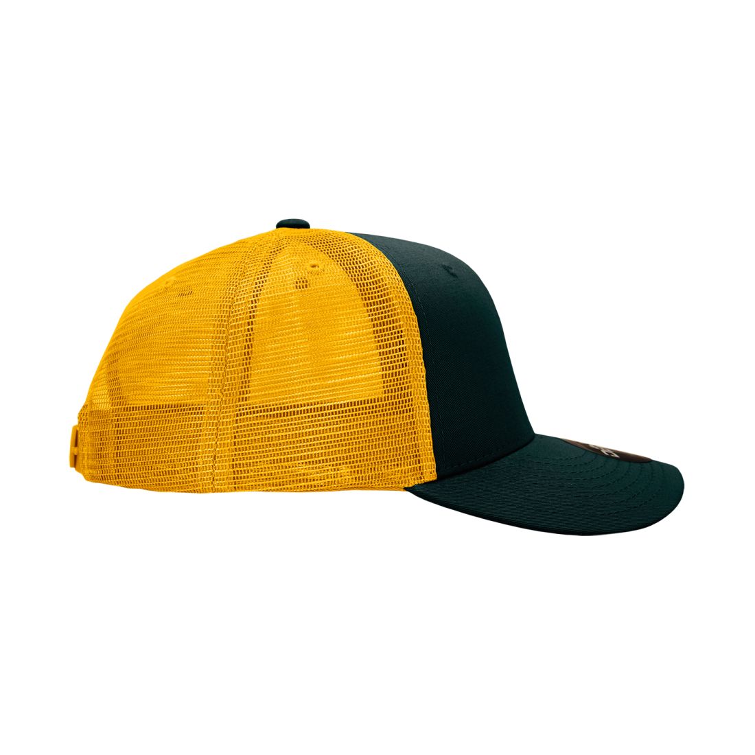 Decky 4006 Mid Profile Structured Trucker Hats 6 Panel Snapback Caps Cotton