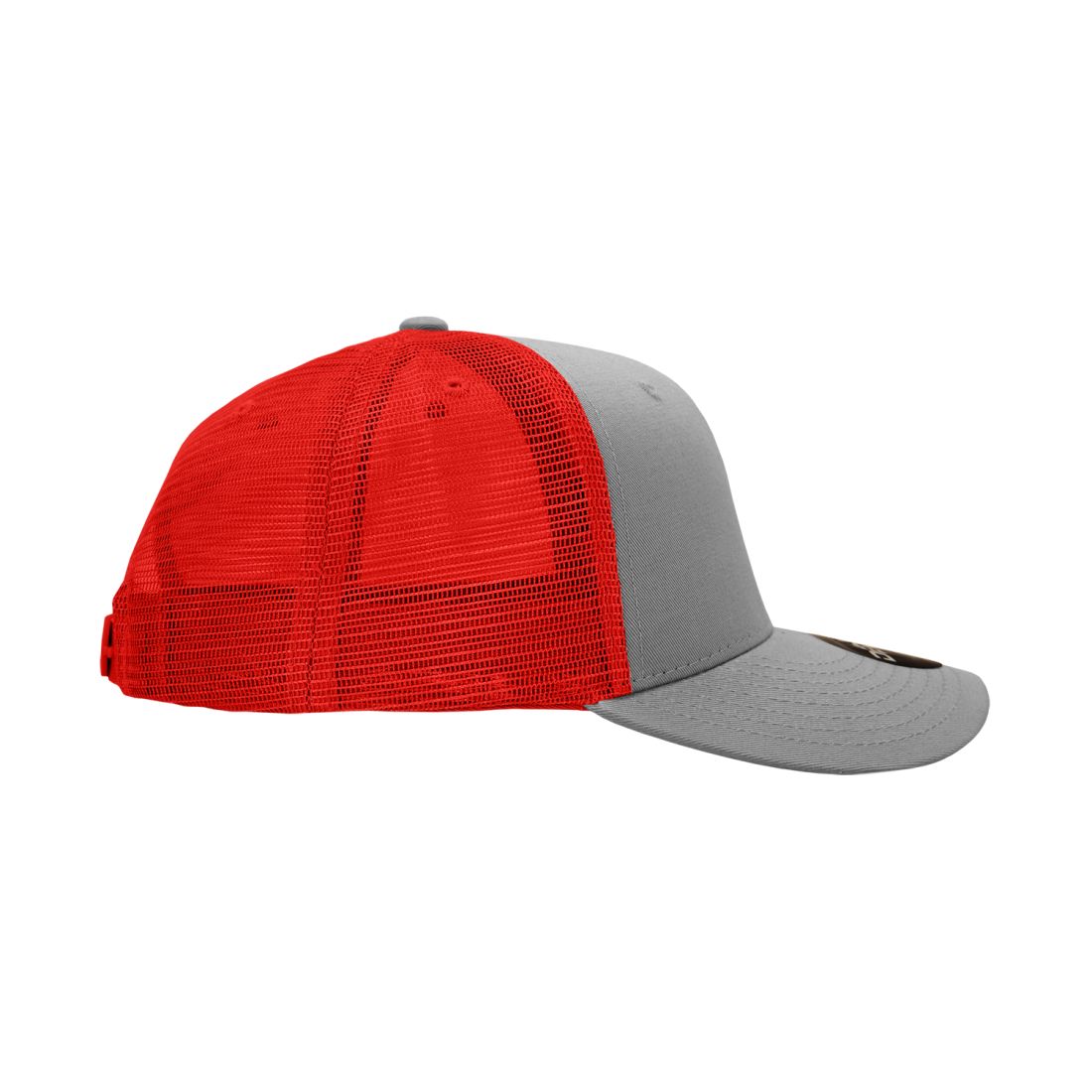 Decky 4006 Mid Profile Structured Trucker Hats 6 Panel Snapback Caps Cotton