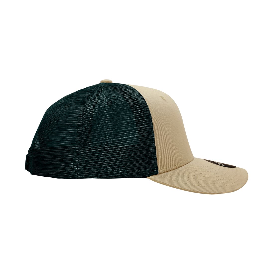 Decky 4006 Mid Profile Structured Trucker Hats 6 Panel Snapback Caps Cotton