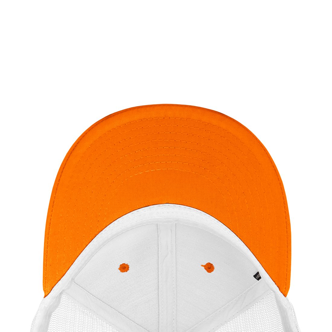 Decky 4006 Mid Profile Structured Trucker Hats 6 Panel Snapback Caps Cotton