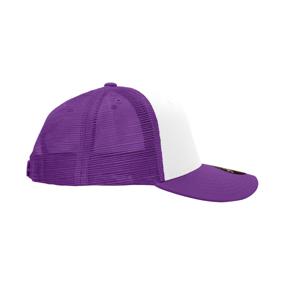 Decky 4006 Mid Profile Structured Trucker Hats 6 Panel Snapback Caps Cotton