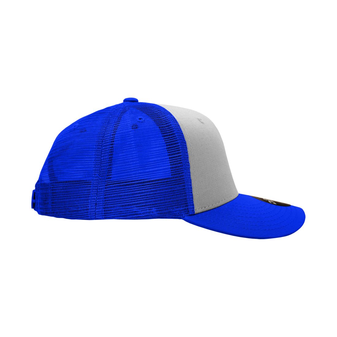 Decky 4006 Mid Profile Structured Trucker Hats 6 Panel Snapback Caps Cotton