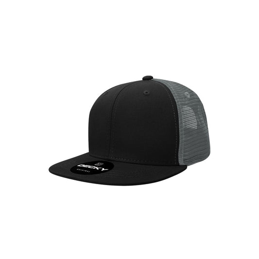 Decky 5010 Youth Kids Trucker Snapback Hats High Profile 6 Panel Flat Bill Caps Wholesale - Arclight Wholesale