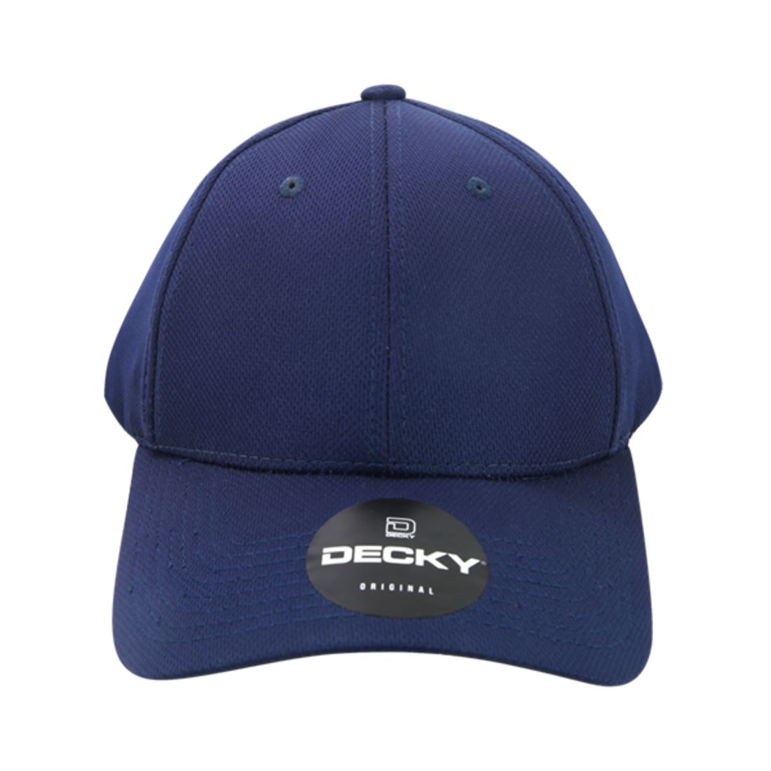 Decky 5101 Structured Mesh Baseball Cap Low Profile 6 Panel Curved Bill Hats Wholesale