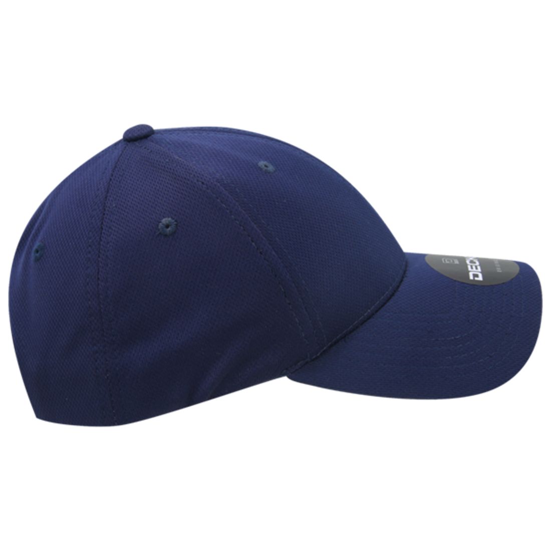 Decky 5101 Structured Mesh Baseball Cap Low Profile 6 Panel Curved Bill Hats Wholesale