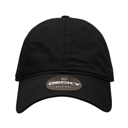 Decky 5120 Womens Relaxed Washed Cotton Hats Low Profile 6 Panel Curved Bill Dad Caps