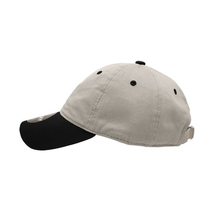 Decky 5120 Womens Relaxed Washed Cotton Hats Low Profile 6 Panel Curved Bill Dad Caps