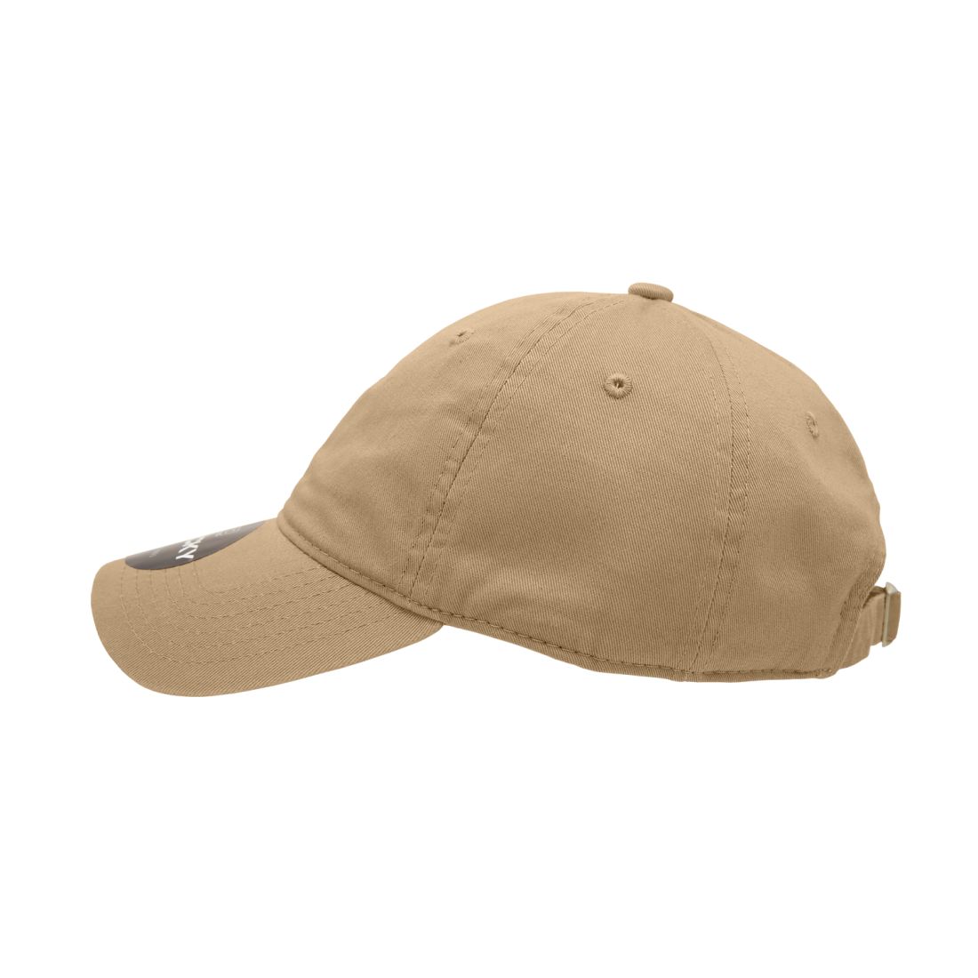 Decky 5120 Womens Relaxed Washed Cotton Hats Low Profile 6 Panel Curved Bill Dad Caps