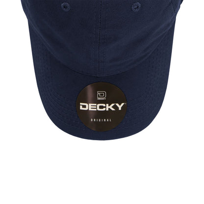 Decky 5120 Womens Relaxed Washed Cotton Hats Low Profile 6 Panel Curved Bill Dad Caps