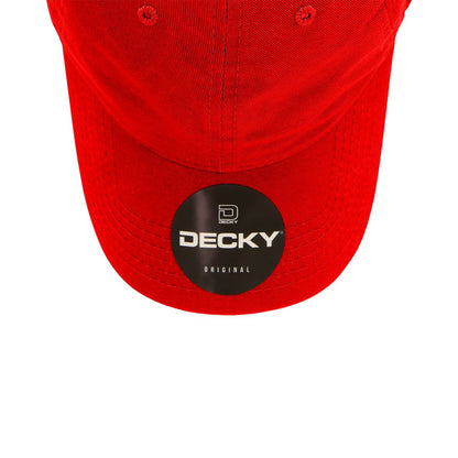 Decky 5120 Womens Relaxed Washed Cotton Hats Low Profile 6 Panel Curved Bill Dad Caps