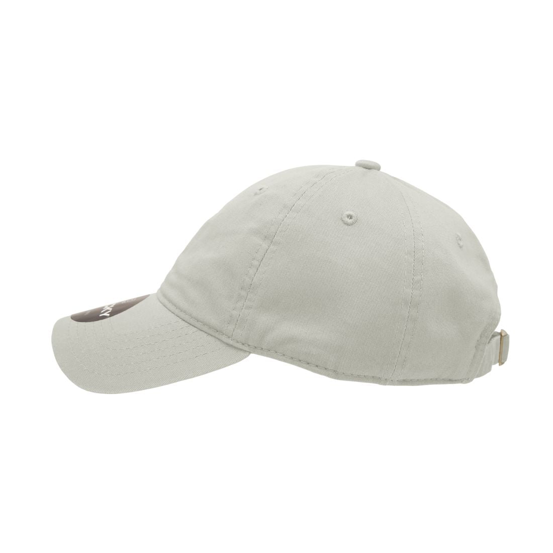 Decky 5120 Womens Relaxed Washed Cotton Hats Low Profile 6 Panel Curved Bill Dad Caps