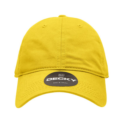 Decky 5120 Womens Relaxed Washed Cotton Hats Low Profile 6 Panel Curved Bill Dad Caps