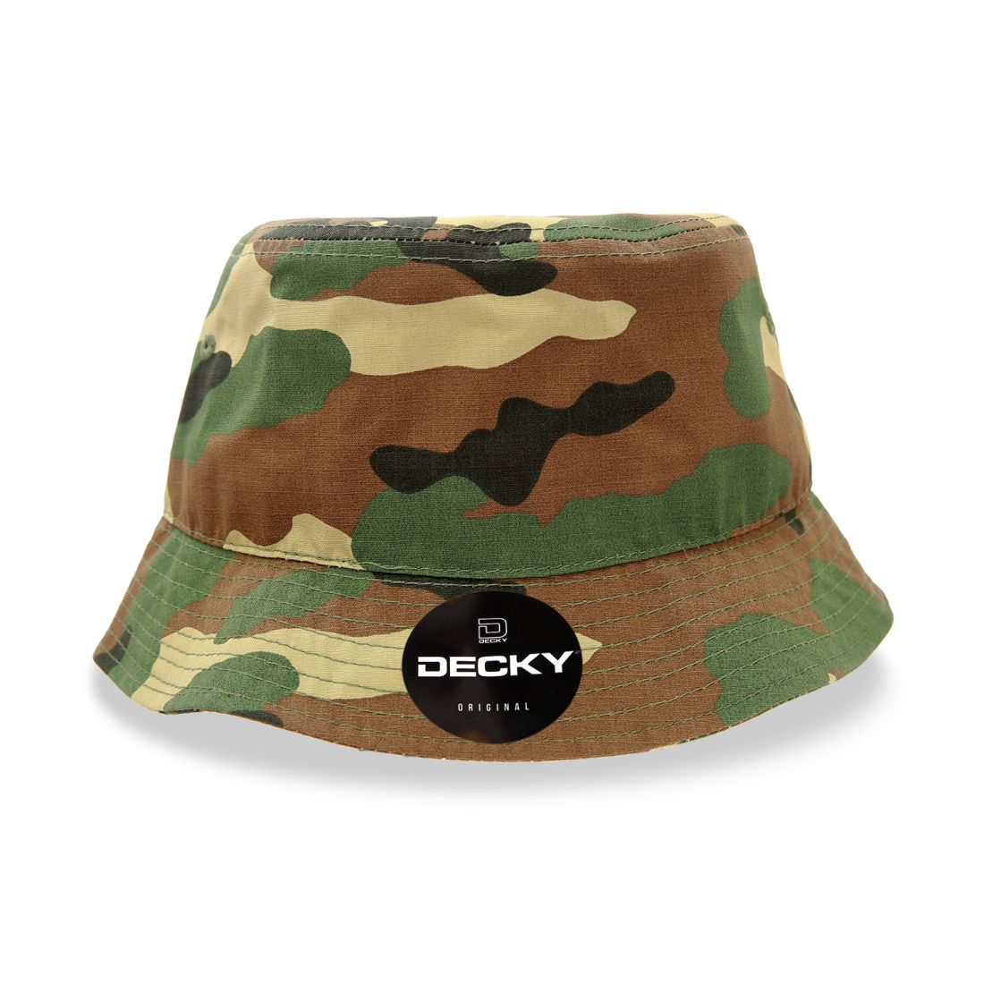 Decky 5301 Ripstop Bucket Hats Army Buckets Caps Unconstructued Cotton