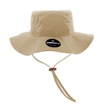 Decky 5303 Sun Boonie Bucket Hats Ripstop Wide Brim Buckets Aussie Sun Caps Wholesale