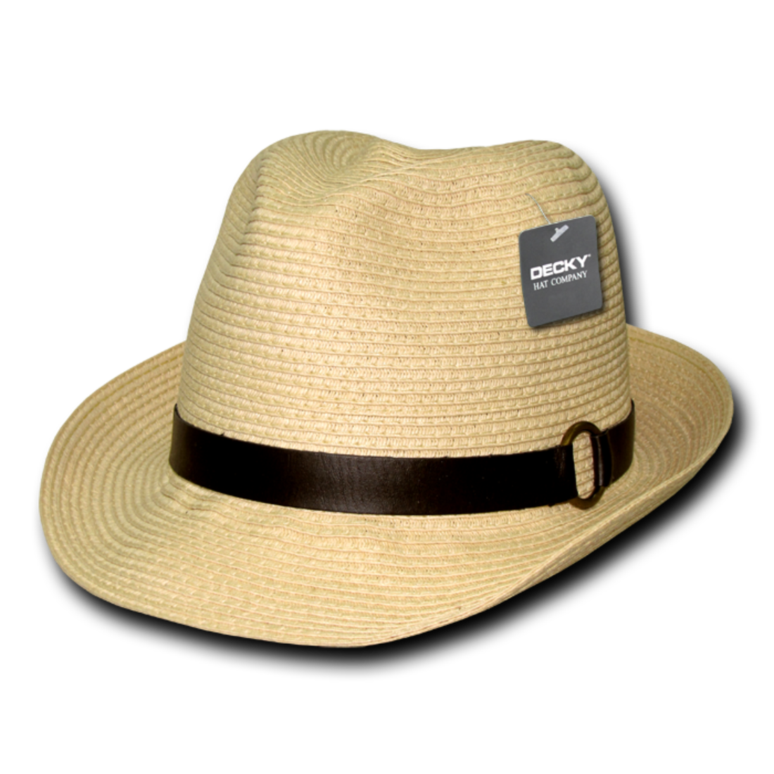 Decky 536 Natural Paper Braid Woven Fedora Hats Panama Caps Hatband Summer Wholesale