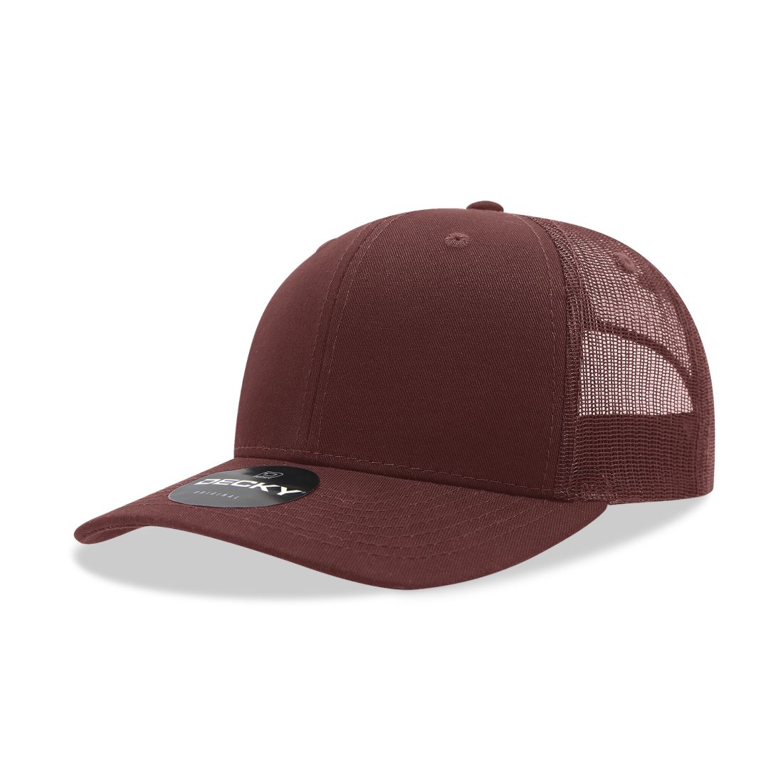 Decky 6021 Mid Profile Trucker Hats 6 Panel Caps Cotton Structured Wholesale - Group A