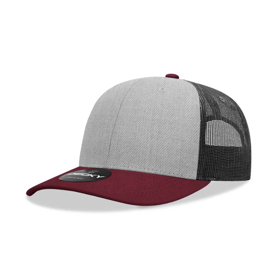 Maroon/Heather Grey/Charcoal color variant
