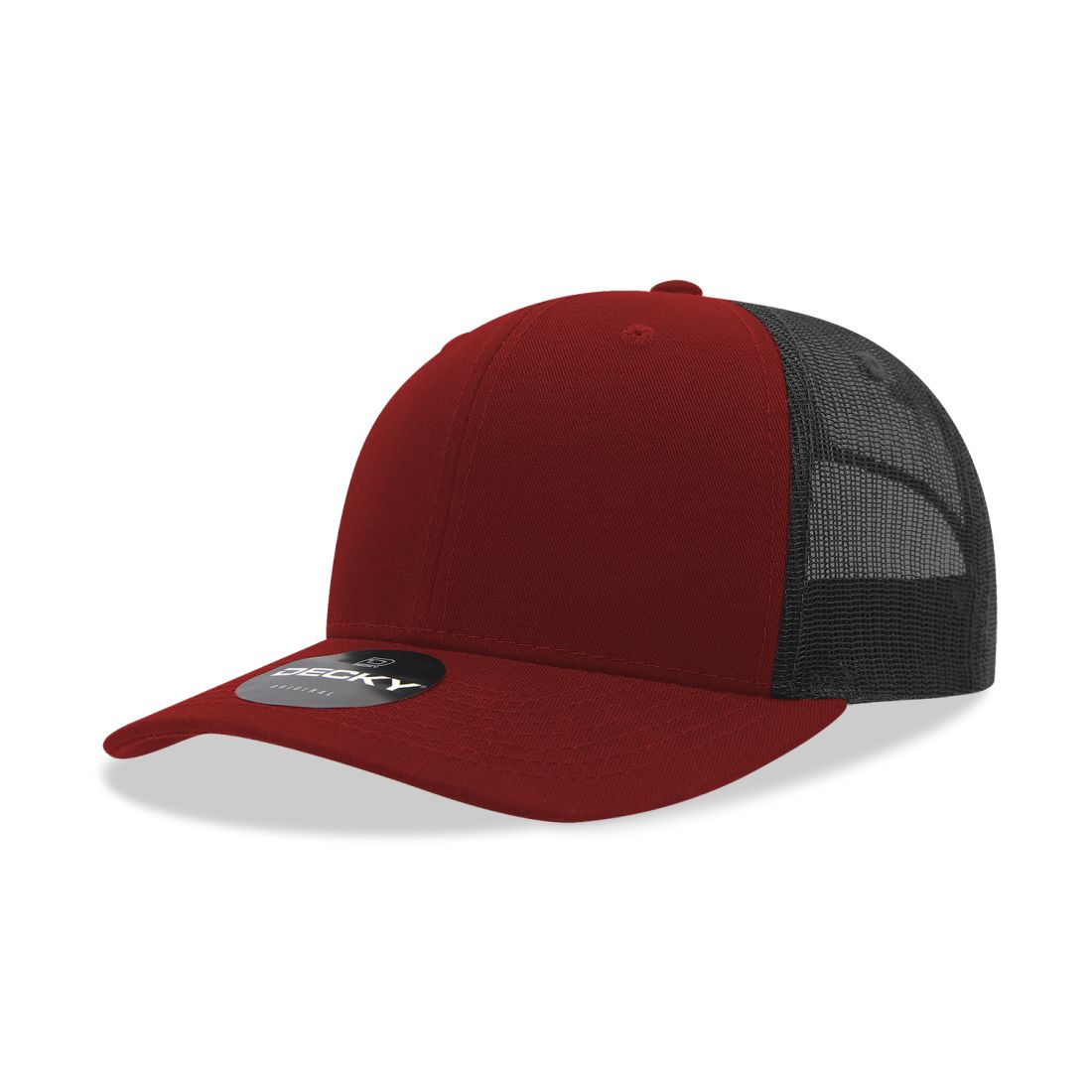 Decky 6021 Mid Profile Trucker Hats 6 Panel Caps Cotton Structured Wholesale - Group B