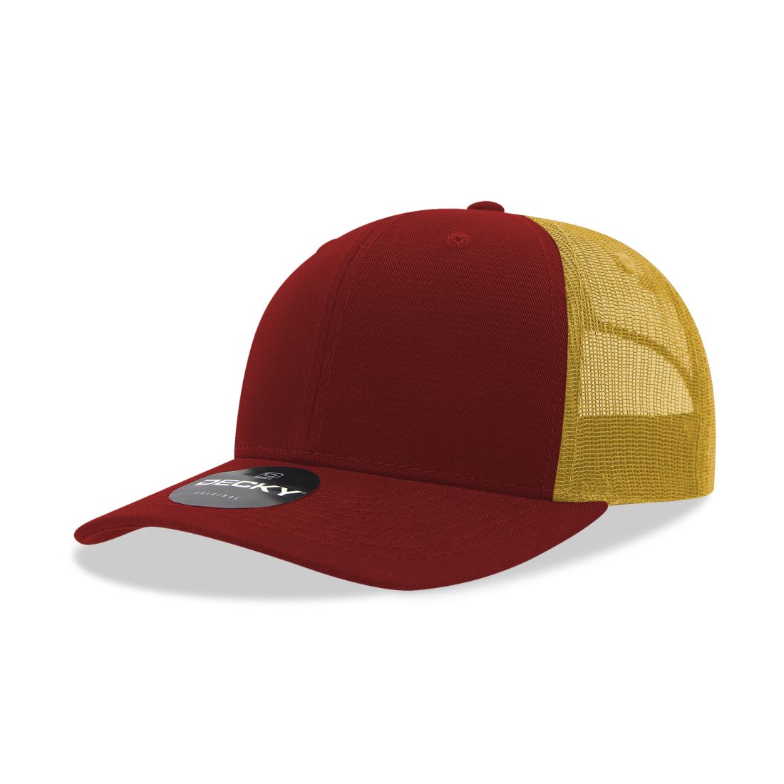 Decky 6021 Mid Profile Trucker Hats 6 Panel Caps Cotton Structured Wholesale - Group B