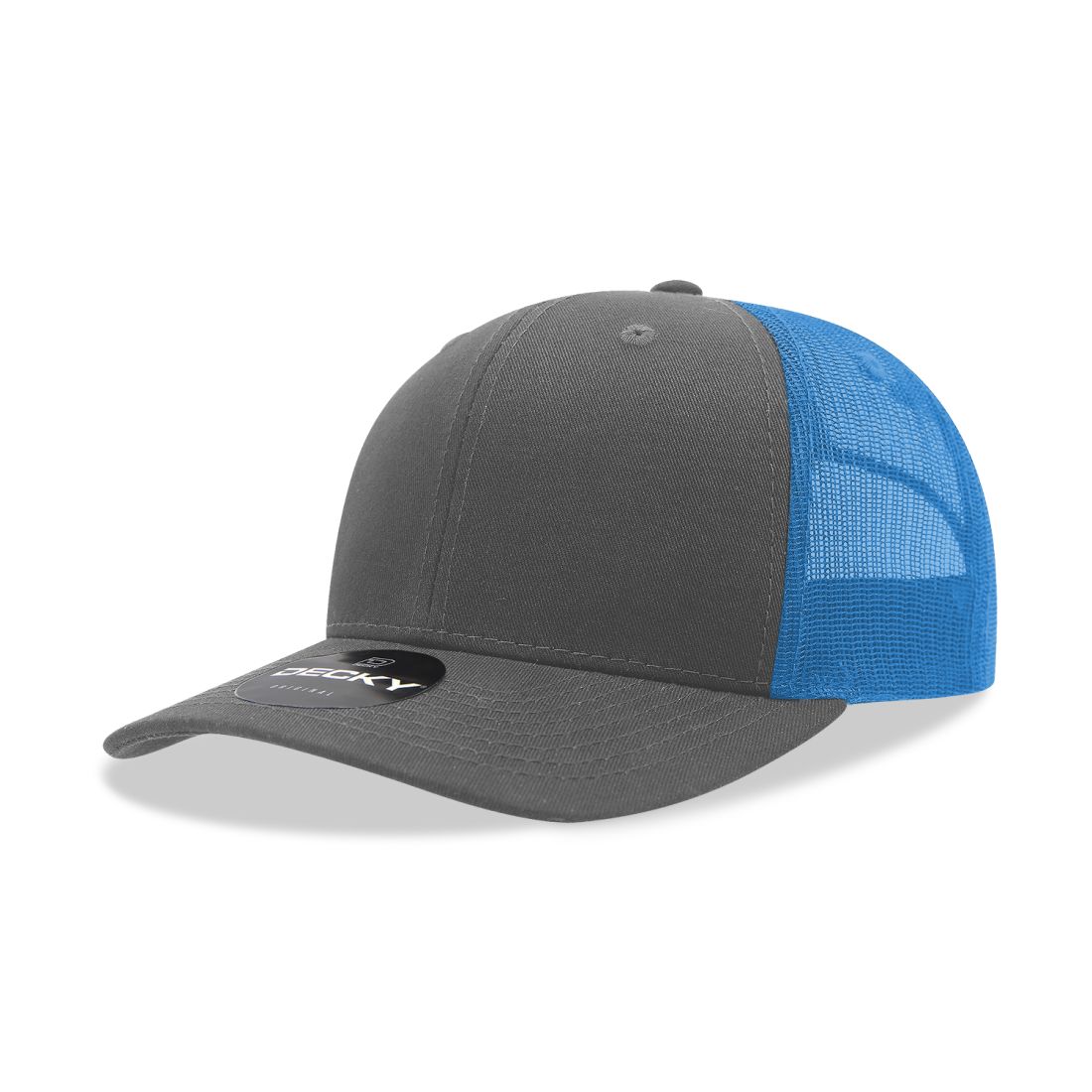 Decky 6021 Mid Profile Trucker Hats 6 Panel Caps Cotton Structured Wholesale - Group B