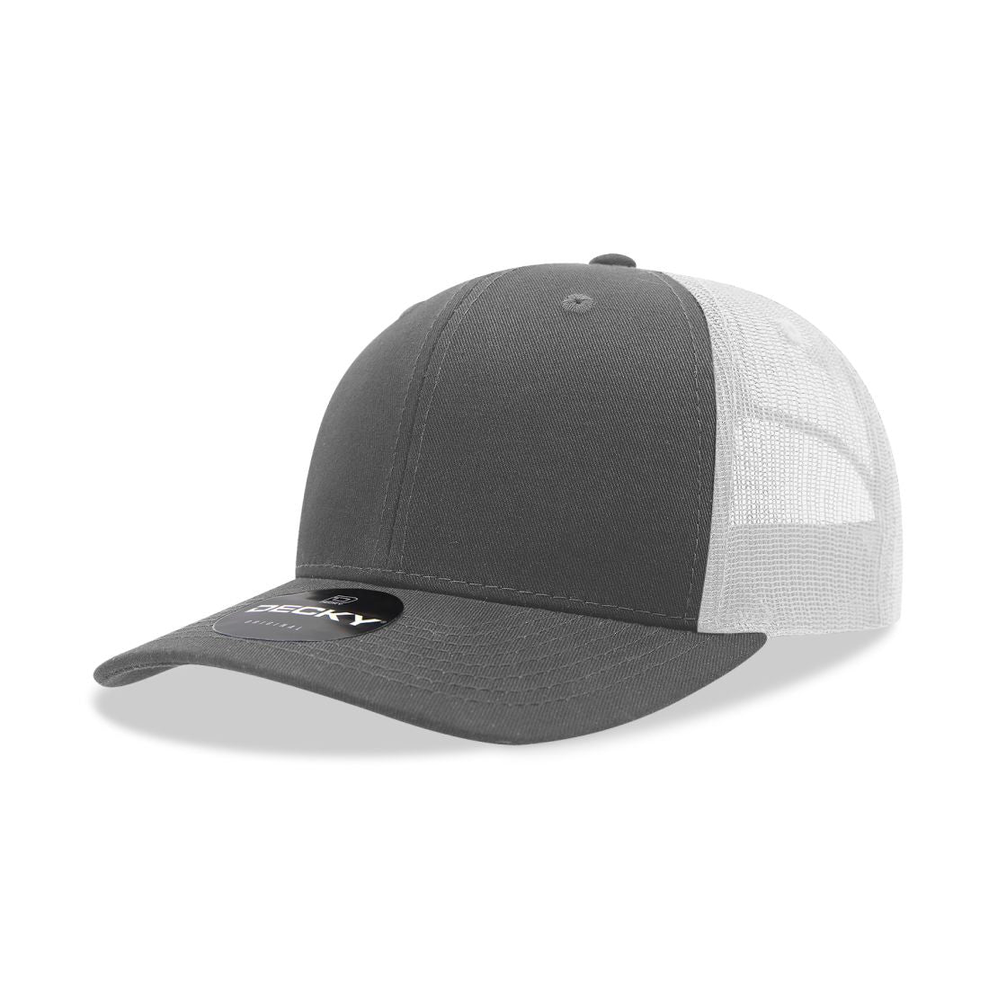 Decky 6021 Mid Profile Trucker Hats 6 Panel Caps Cotton Structured Wholesale - Group B